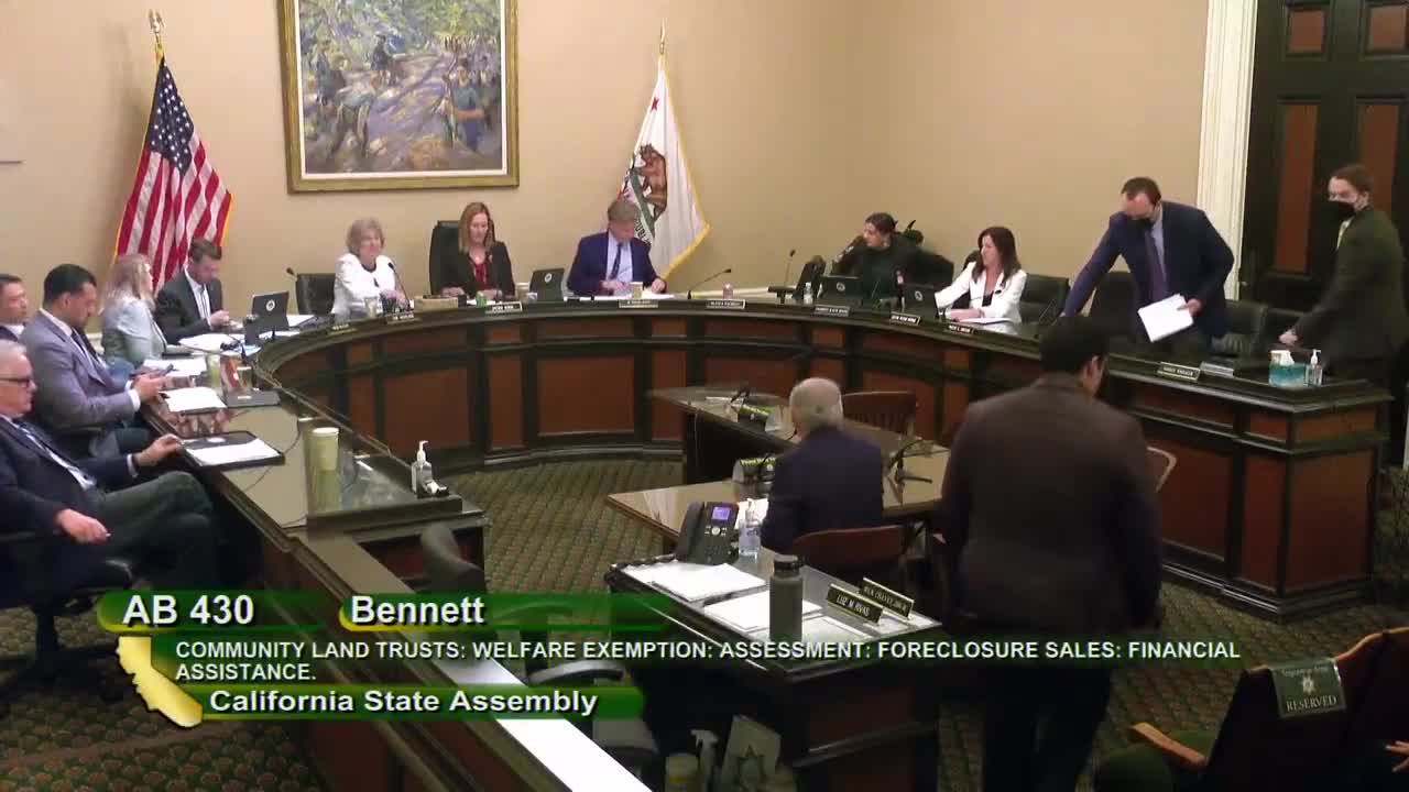 Assembly Standing Committee on Revenue and Taxation