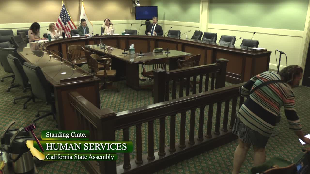 Assembly Standing Committee on Human Services
