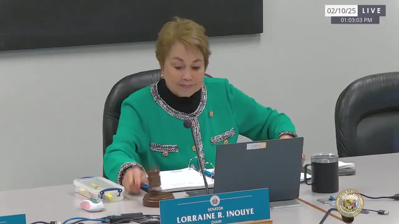 Senate Standing Committee on Health and Human Services