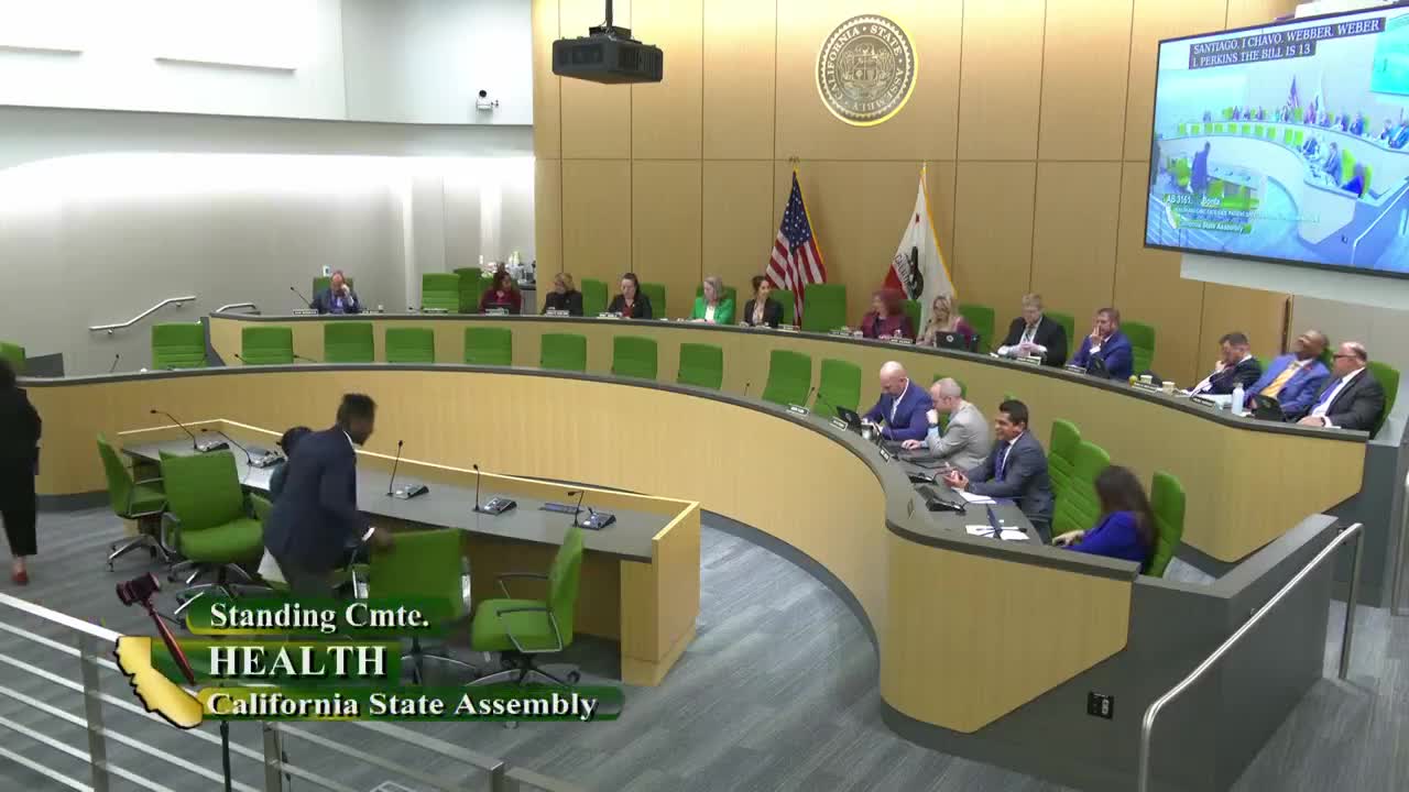 Assembly Standing Committee on Health