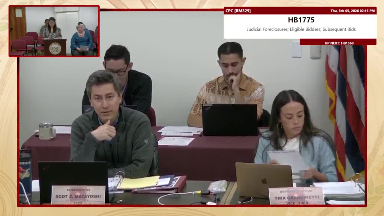 House Standing Committee on Consumer Protection & Commerce