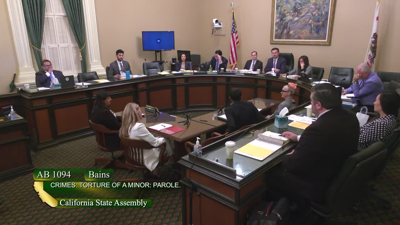 Assembly Standing Committee on Public Safety