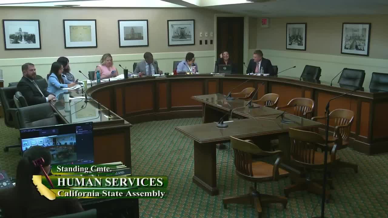 Assembly Standing Committee on Human Services