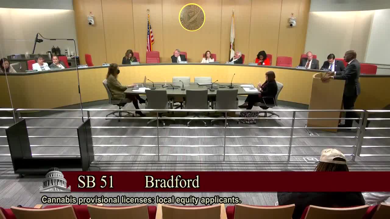 Senate Standing Committee on Business, Professions and Economic Development