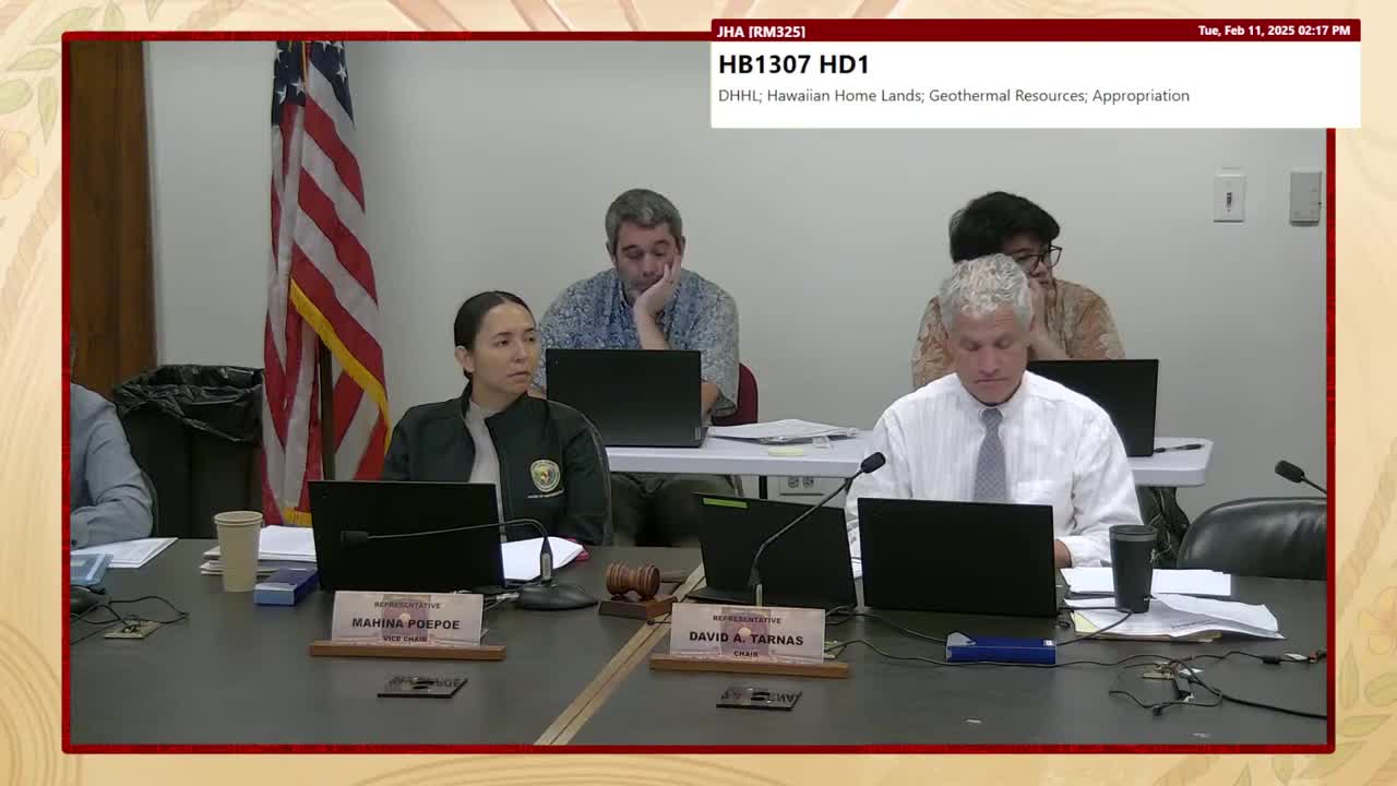 House Standing Committee on Judiciary & Hawaiian Affairs