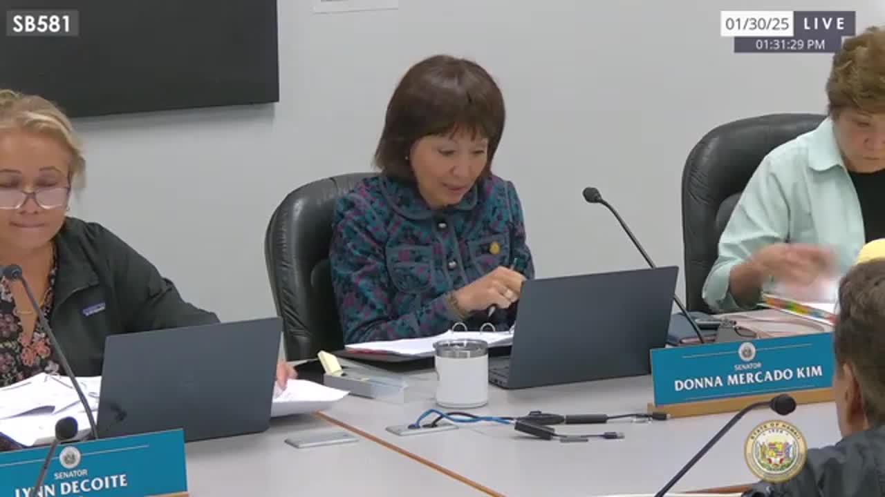 Senate Standing Committee on Economic Development and Tourism