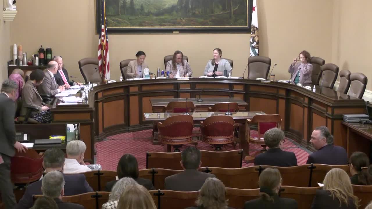 Senate Budget and Fiscal Review Subcommittee No. 5 on Corrections, Public  Safety, Judiciary, Labor and Transportation Video