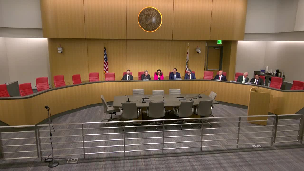 Senate Standing Committee on Transportation