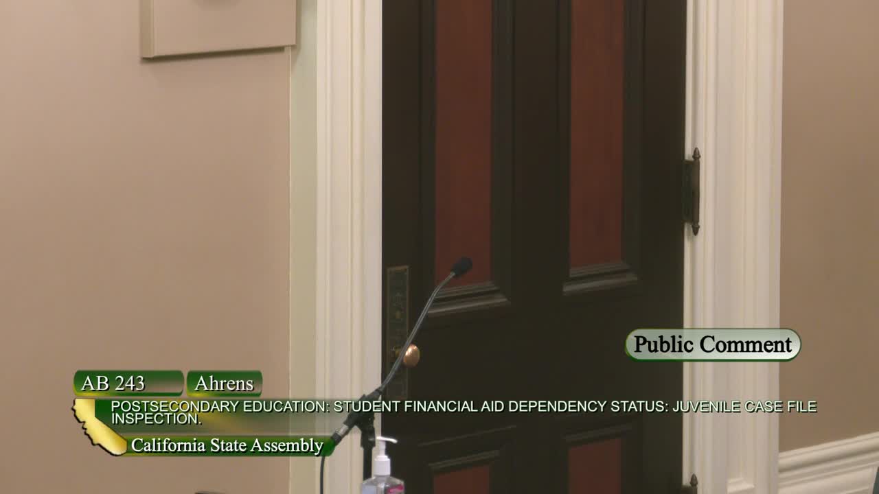 Assembly Standing Committee on Higher Education