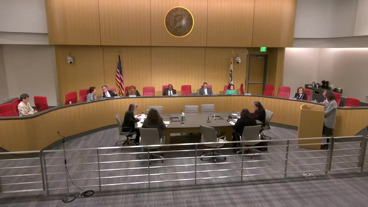 Senate Standing Committee on Energy, Utilities and Communications