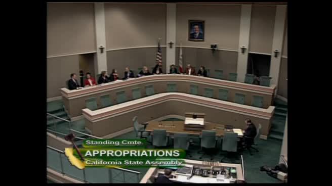 Assembly Standing Committee on Appropriations