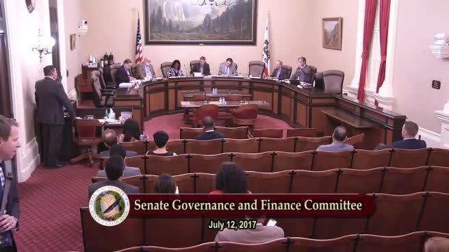 Senate Standing Committee on Governance and Finance