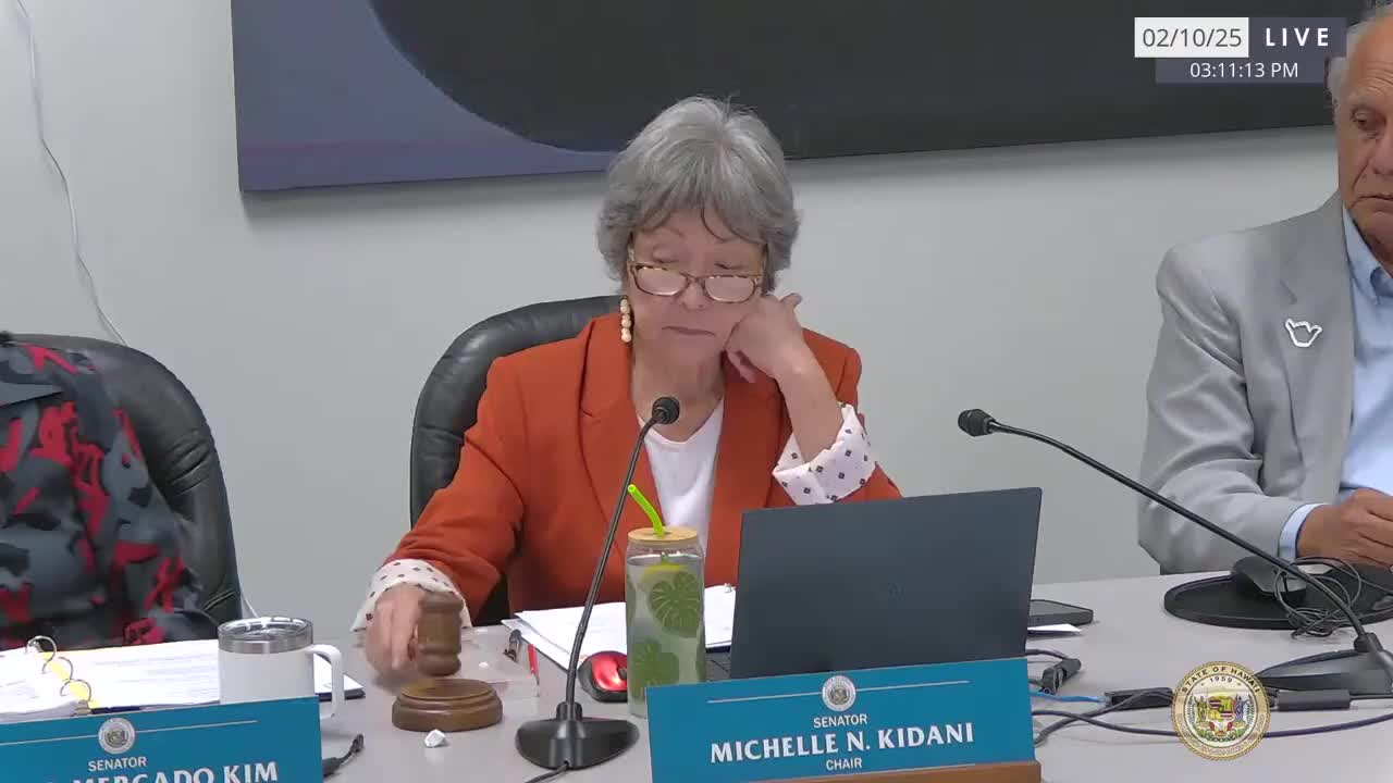 Senate Standing Committee on Agriculture and Environment