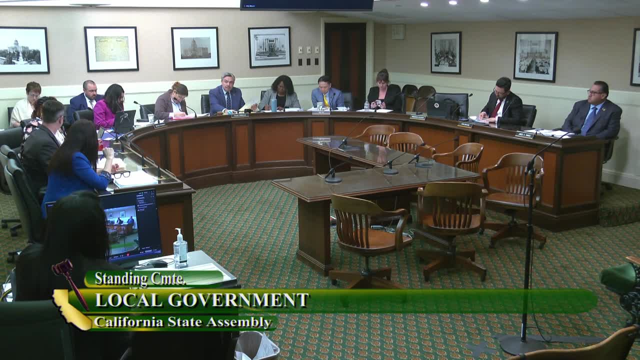 Assembly Standing Committee on Local Government