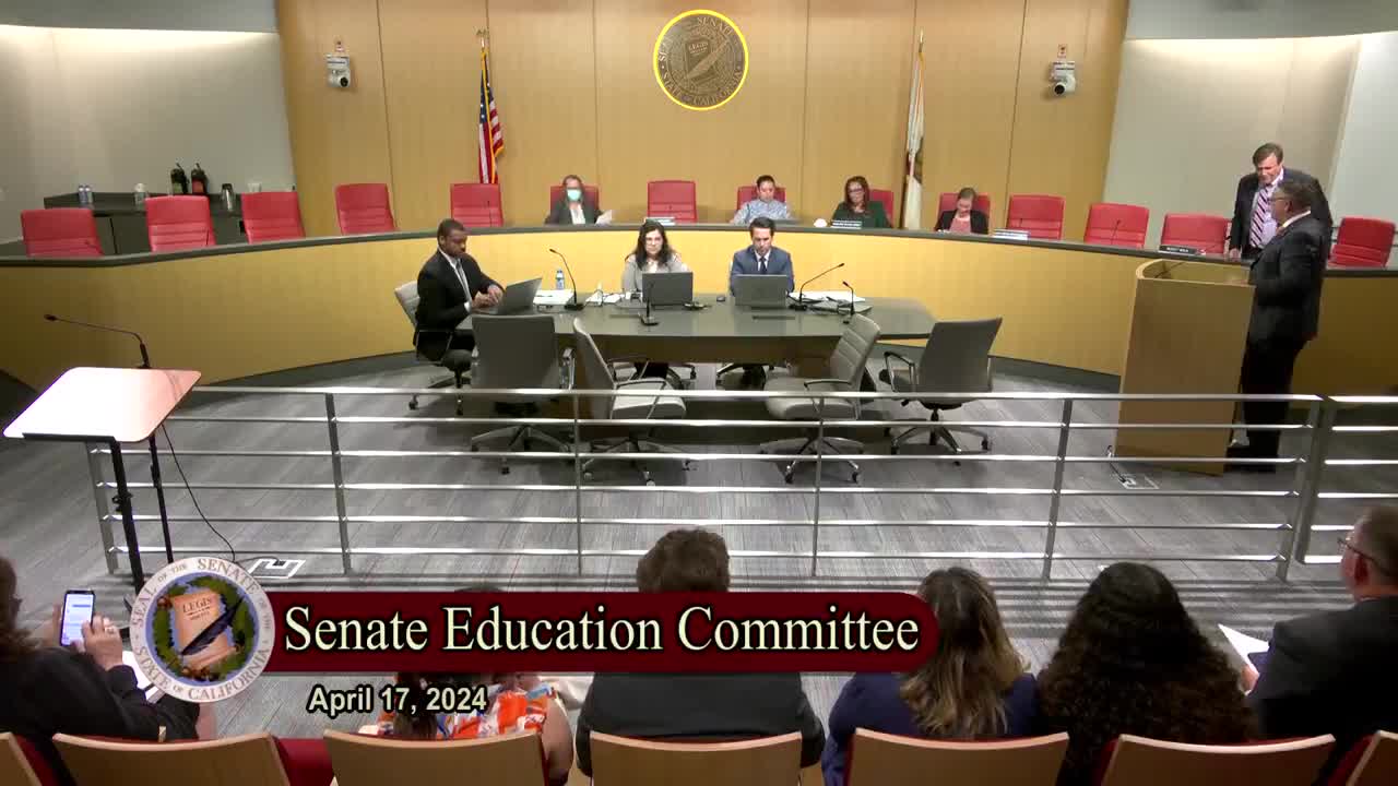 Senate Standing Committee on Education