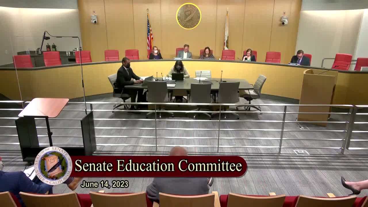 Senate Standing Committee on Education