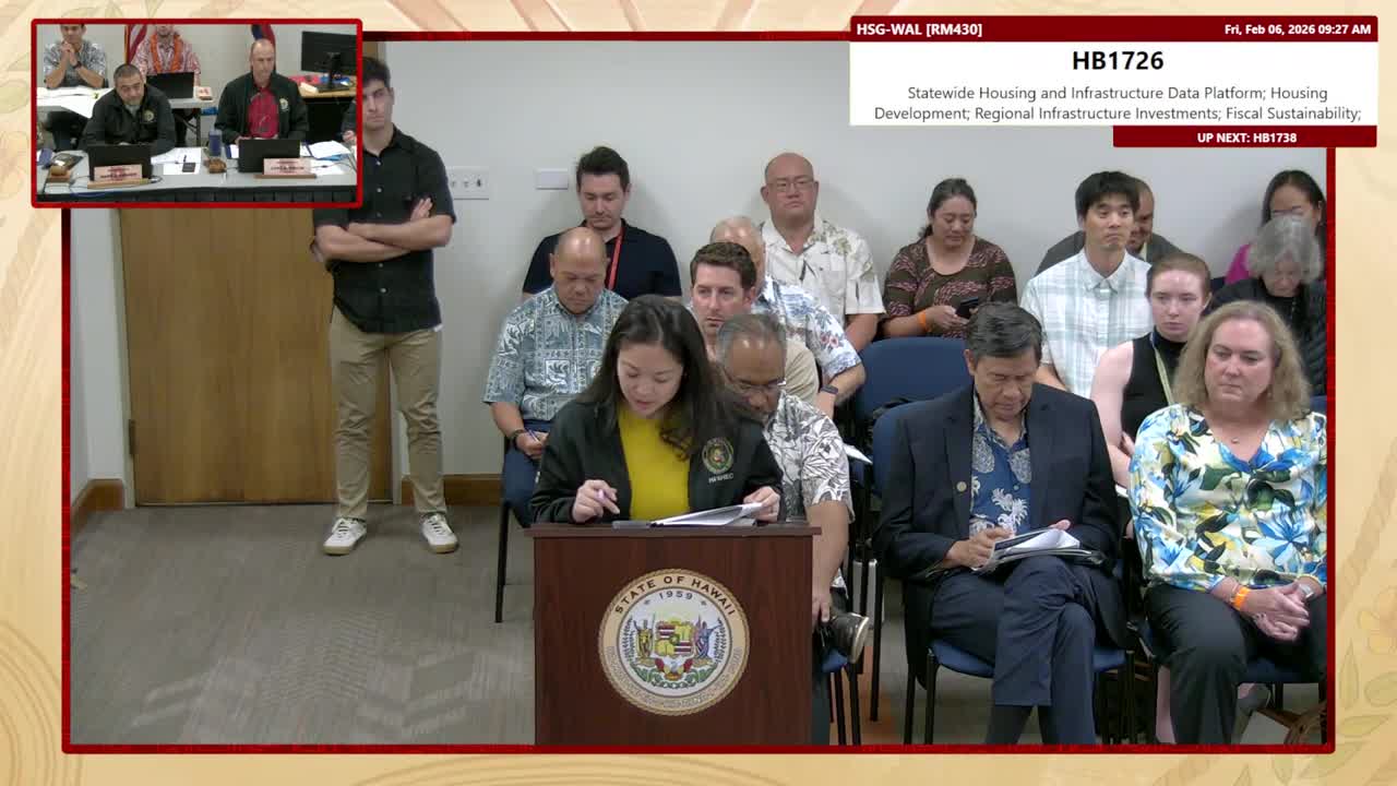 House Standing Committee on Housing