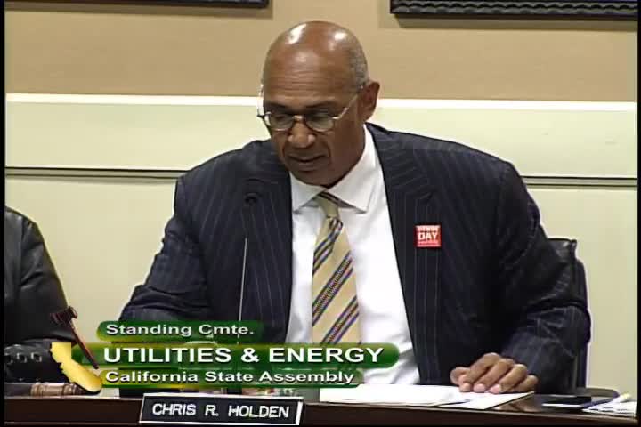 Assembly Standing Committee on Utilities and Energy