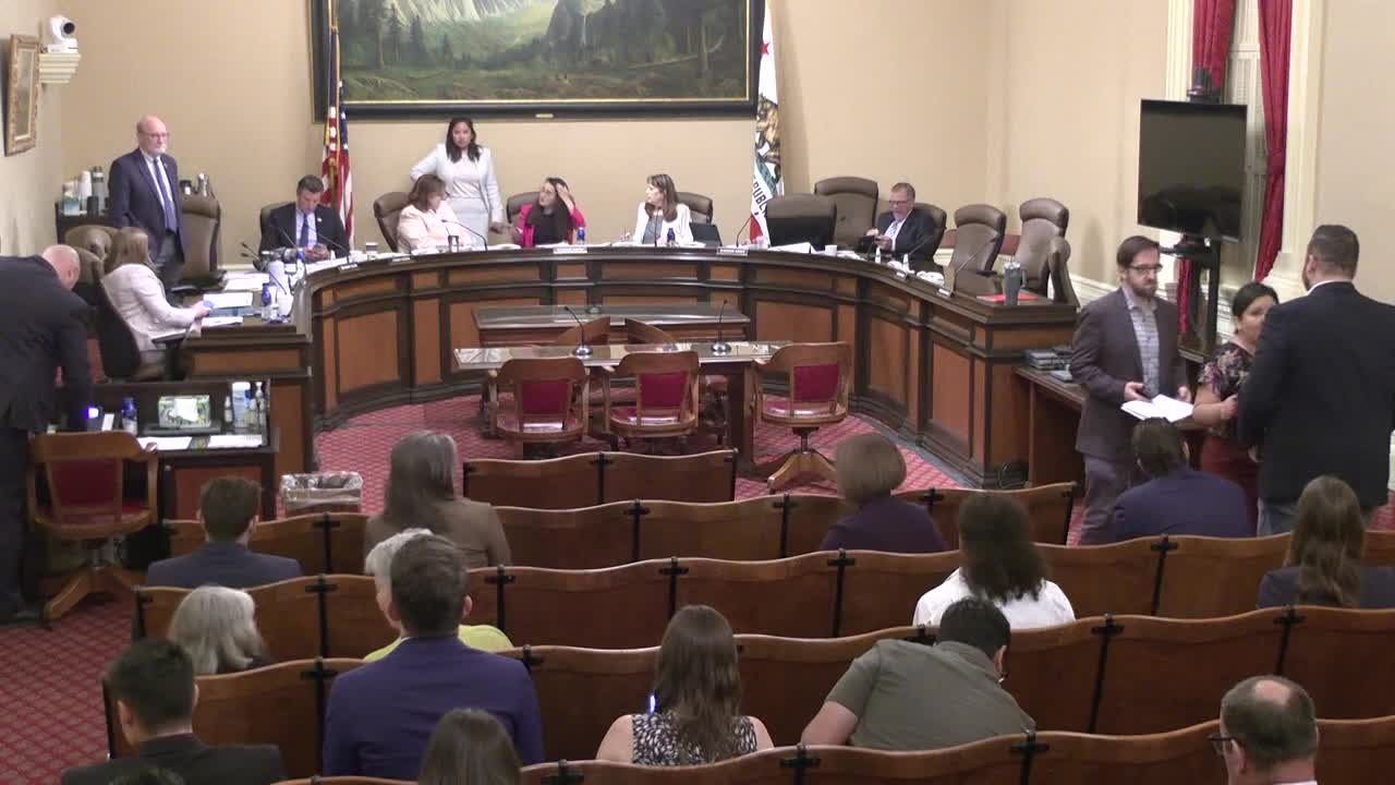 Senate Standing Committee on Natural Resources and Water
