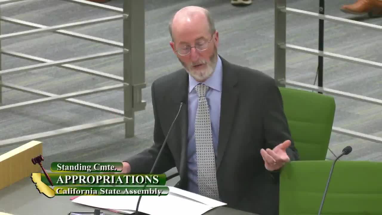 Assembly Standing Committee on Appropriations