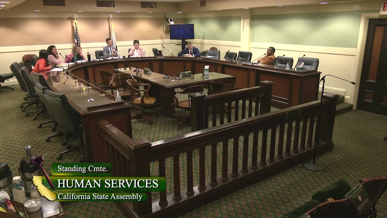 Assembly Standing Committee on Human Services
