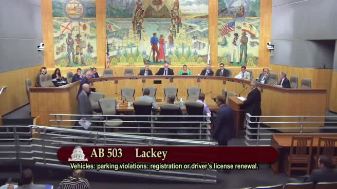 Senate Standing Committee on Transportation and Housing