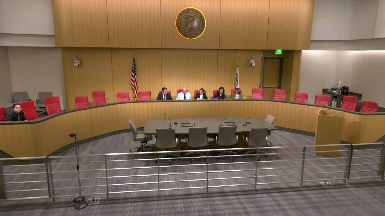 Senate Standing Committee on Revenue and Taxation Video