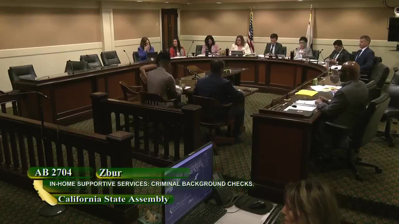 Assembly Standing Committee on Human Services
