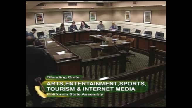 Assembly Standing Committee on Arts, Entertainment, Sports, Tourism, and Internet Media