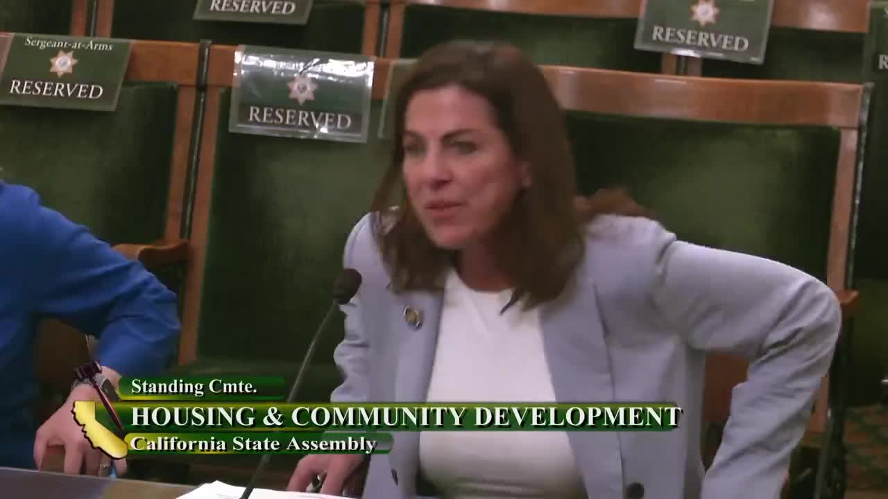 Assembly Standing Committee on Housing and Community Development