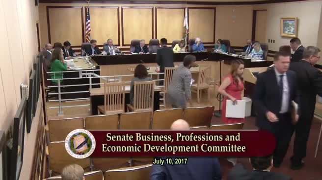 Senate Standing Committee on Business, Professions and Economic Development