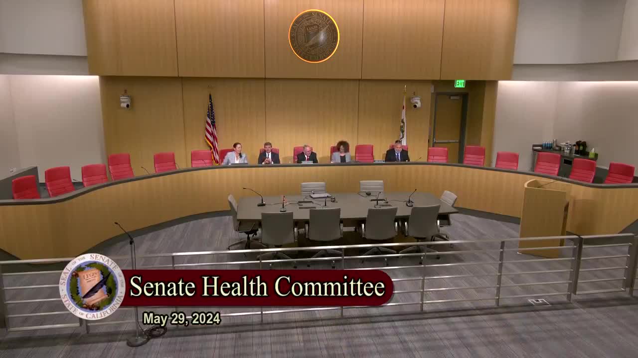 Senate Standing Committee on Health