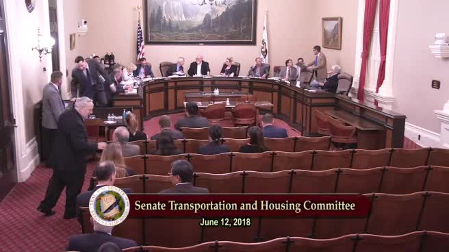 Senate Standing Committee on Transportation and Housing