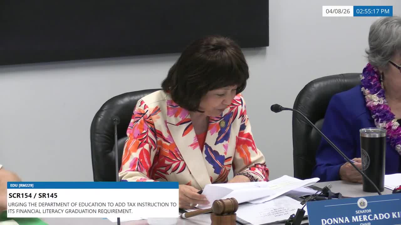 Senate Standing Committee on Agriculture and Environment