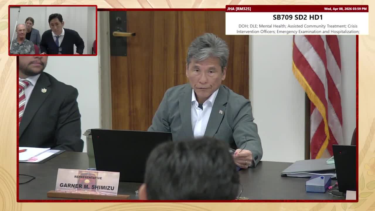 House Standing Committee on Judiciary & Hawaiian Affairs