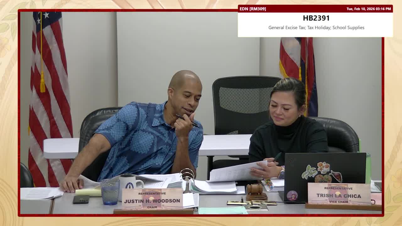 House Standing Committee on Education