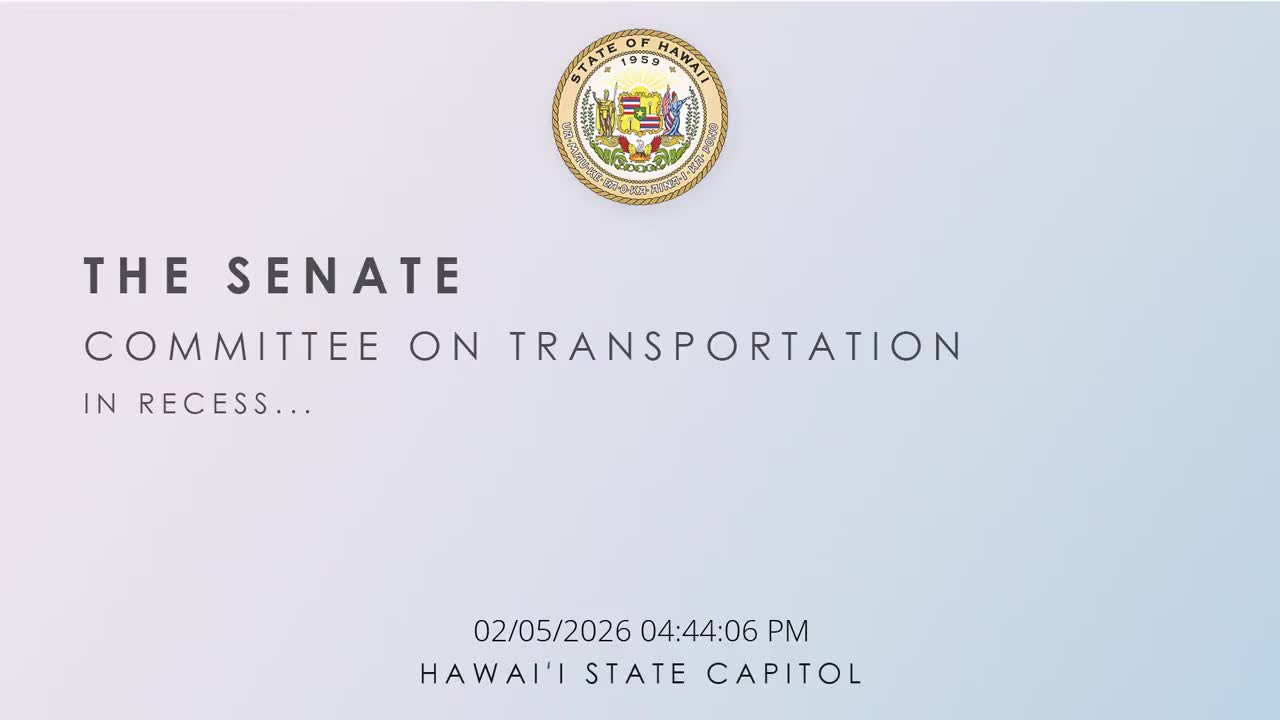 Senate Standing Committee on Energy and Intergovernmental Affairs