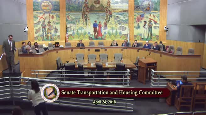 Senate Standing Committee on Transportation and Housing