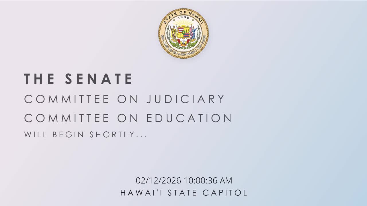 Senate Standing Committee on Education