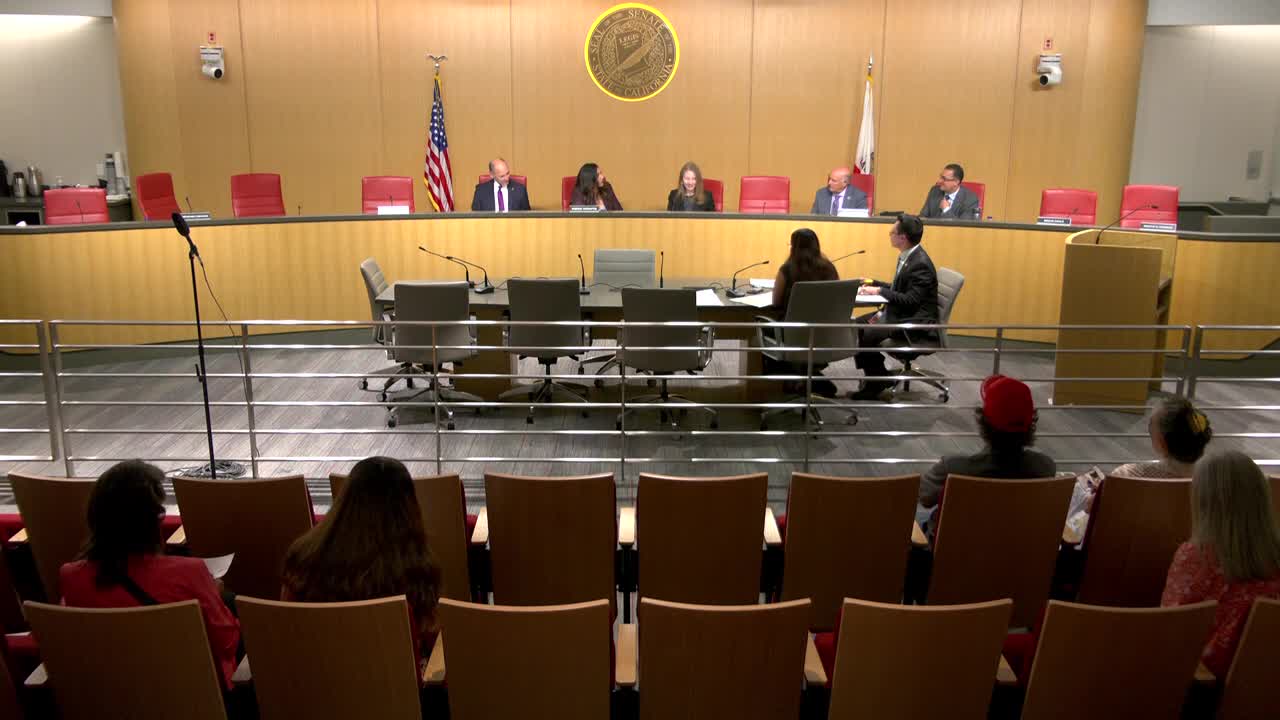Senate Standing Committee on Appropriations