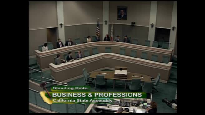 Assembly Standing Committee on Business and Professions