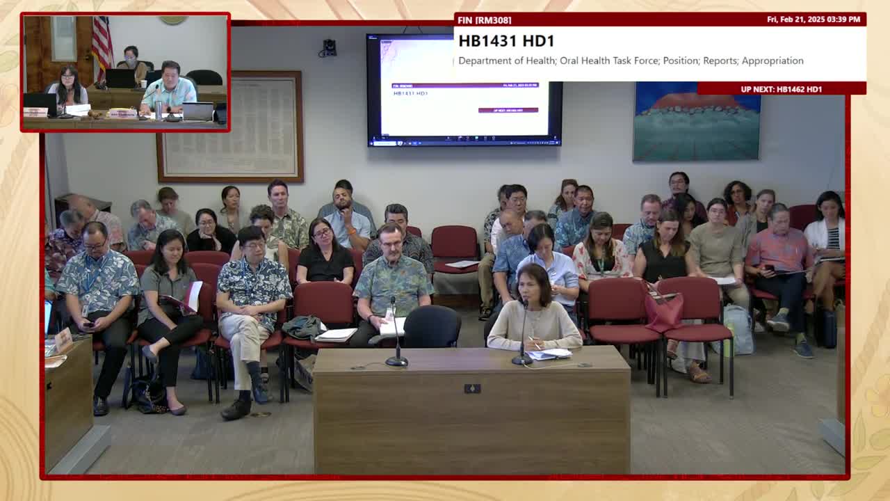 House Standing Committee on Finance