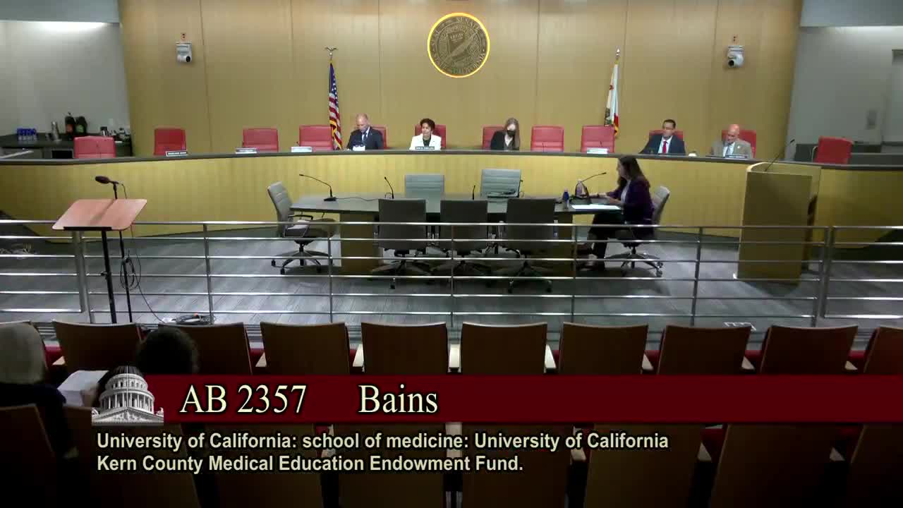 Senate Standing Committee on Appropriations