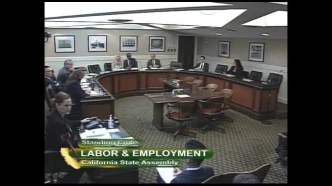 Assembly Standing Committee on Labor and Employment