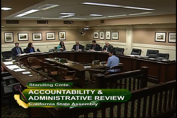 Assembly Standing Committee on Accountability and Administrative Review