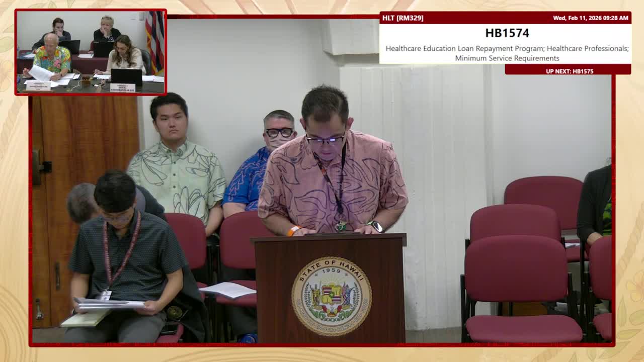 House Standing Committee on Health