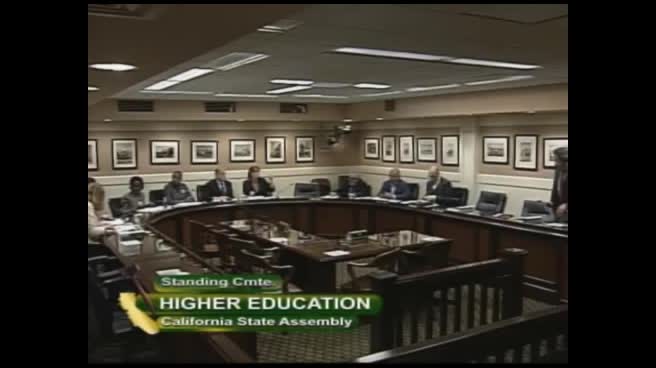 Assembly Standing Committee on Higher Education