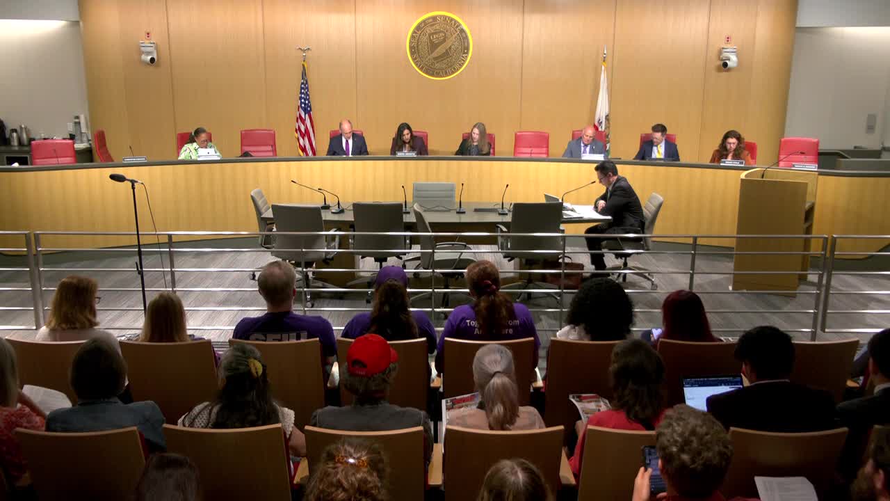 Senate Standing Committee on Appropriations