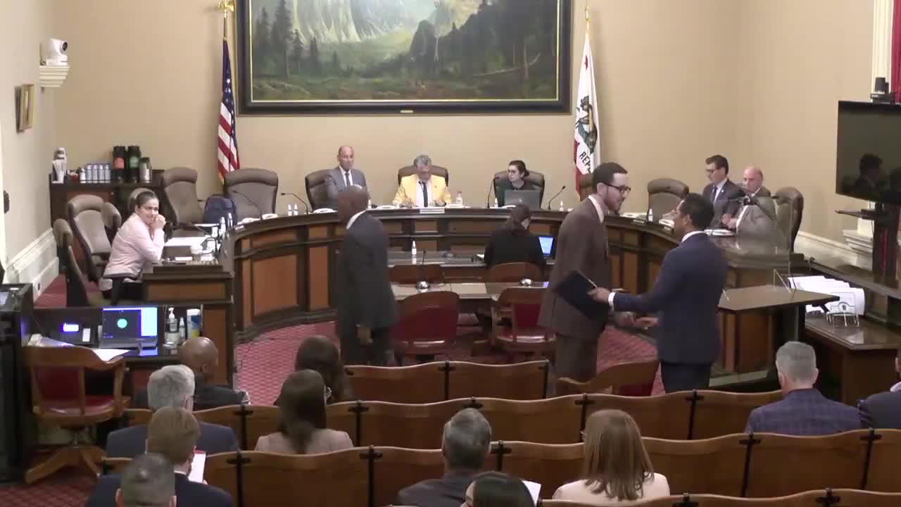 Senate Standing Committee on Appropriations Video