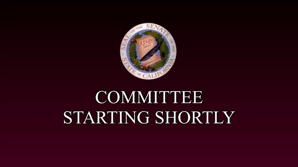 Senate Standing Committee on Health
